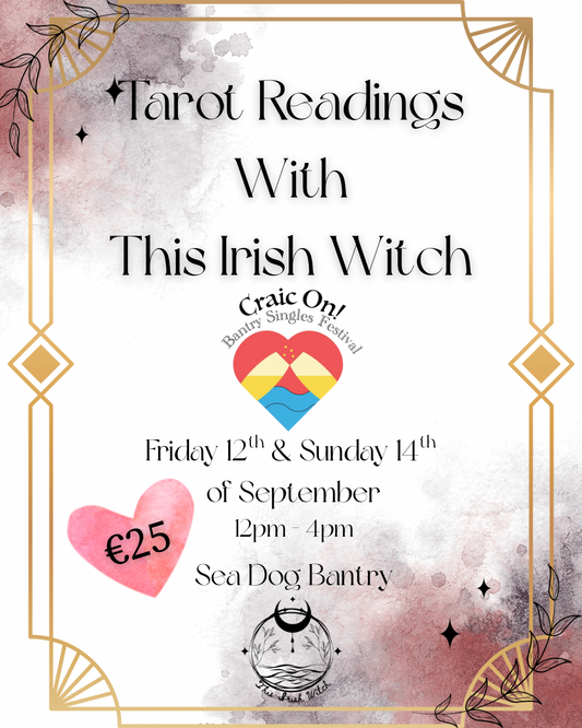 Bantry Singles Fest Tarot Reading September 12th & 14th